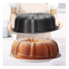 Clicmania Molde De Rosca Antiadherente Para Hornear Pan Gelatina
