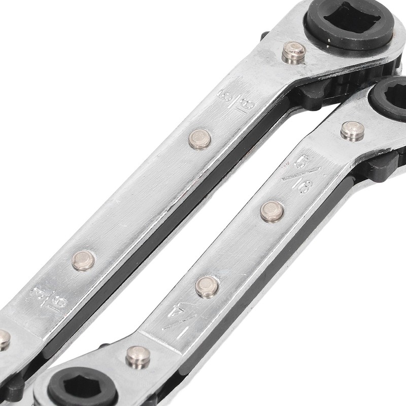 HVAC Service Wrench 3/8 to 1/4in 5/16 to 1/4in Stainless