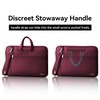 Ferkurn Laptop Case Bag Women Men Computer Sleeve with Shoulder