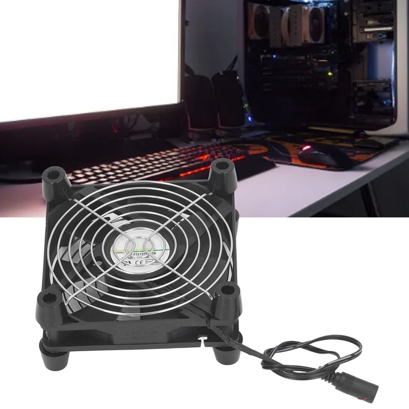120mm Computer Fan Speed Adjustable 2800RPM Portable Computer Case Cooling