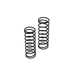 ARRMA Shock Springs, 72mm 0.9N/mm (5.14lbf/in) (2), ARA330783