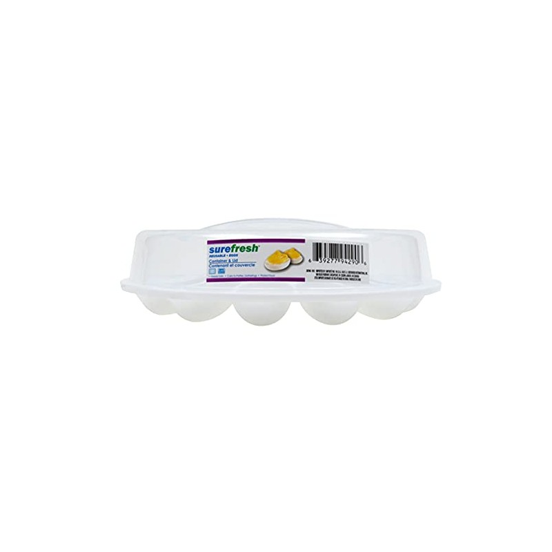 SureFresh Sure Fresh Deviled Egg Carriers with Lids, 10.375x3.5 in.