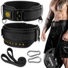 MANUEKLEAR 2-in-1 Weightlifting Belt & Dip Belt with 36.7 IN
