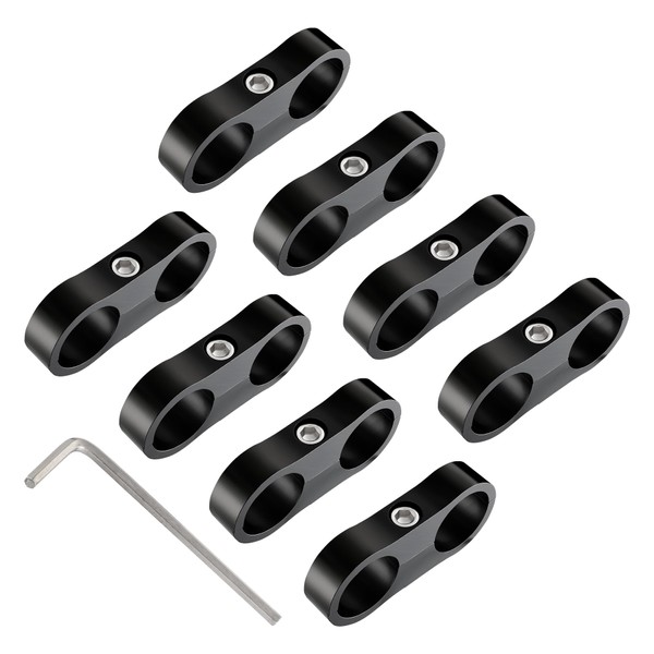 EVIL ENERGY 12AN Hose Separator Clamp, AN12 Fuel Line Mounting