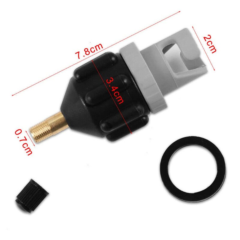 Amandakasa Pump Adapter Valve Adapter SUP for Kayak Air Pump