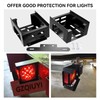 Trailer Light Brackets, Trailer Lights Guards, Pair Tail Lights Cover