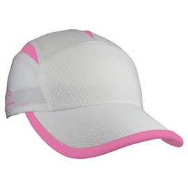 Headsweats Unisex Mütze Super Duty Shorty Sportm tze, white/pink, Einheitsgröße EU