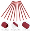 PATIKIL 10mm Binding Bars, 10 Pcs Plastic Binding Bars Slide