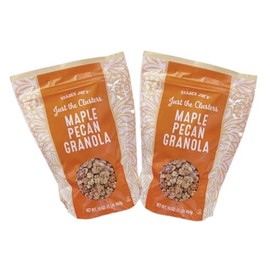 Trader Joe's Just the Clusters Maple Pecan Granola Cereal 16 oz. (Pack of 2 bxs)