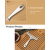 Stainless Steel Wire Cheese Slicer, Adjustable Thickness Handheld Cheese Cutter