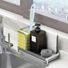 Kitchen Countertop Dish Soap and Dishwashing Brush Holder, SUS 304