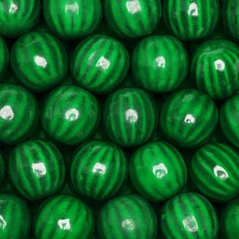 Gumballs for Gumball Machine Refills - Watermelon Large Gumball - 1 Inch Gum Ball for Vending Machine - Assorted Colors Chewing Gum - Bubble Gum Bulk 2 PACKS of 1.7 Lb