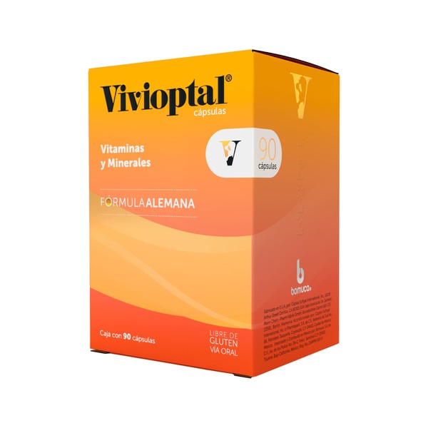 B BOMUCA - Vivioptal Vitaminas y Minerales 90 cápsulas