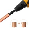 2PCS Swaging Spin Tool Drill Bit, Air Conditioner Copper Pipe