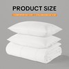 HOMBYS Split King Comforter Sets for Adjustable Bed, 3-Piece Bedding