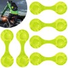 flintronic 6 PCS Reflective Magnetic Clips, Magnetic Reflector Clips, Night