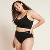 Boody Period Full Brief - Light-Moderate, Black / XL