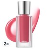 Bbia Over Glaze Lip Gloss, 02 Figdang, 2 pieces / 삐아 오버 글레이즈 립글로스, 02 피그당, 2개