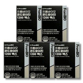 Frombio Chondroitin 1200 Max 850mg x 60 tablets, 5 boxes / 프롬바이오 콘드로이친 1200 맥스 850mg x 60정 5박스