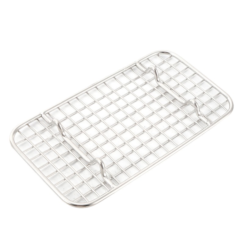 Stainless Steel Non‑Stick BBQ Rack Barbecue Mesh Grill Net for