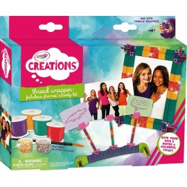 Crayola Thread Wrapper Fabulous Frames Activity Kit - Kids Art & Crafts - NEW