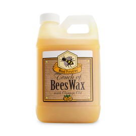 Touch of Beeswax Wood Furniture Polish and Conditioner with Orange Oil. Feeds, Waxes and Preserves Wood Beautifully (64 oz)