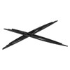 Pair Windshield Wiper Blades Quiet Weatherproof 61610442837 Replacement for E65