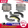EXPPOWER For Smart Fortwo Ceramic Front Brake Pads + Rear