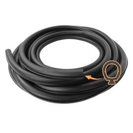 018-338-BLK Slide-in Secondary Seal Black, RV Rubber Seal Replacement for RV Camper Trailer Slideout System, 13/16" x 11/16" x 30'
