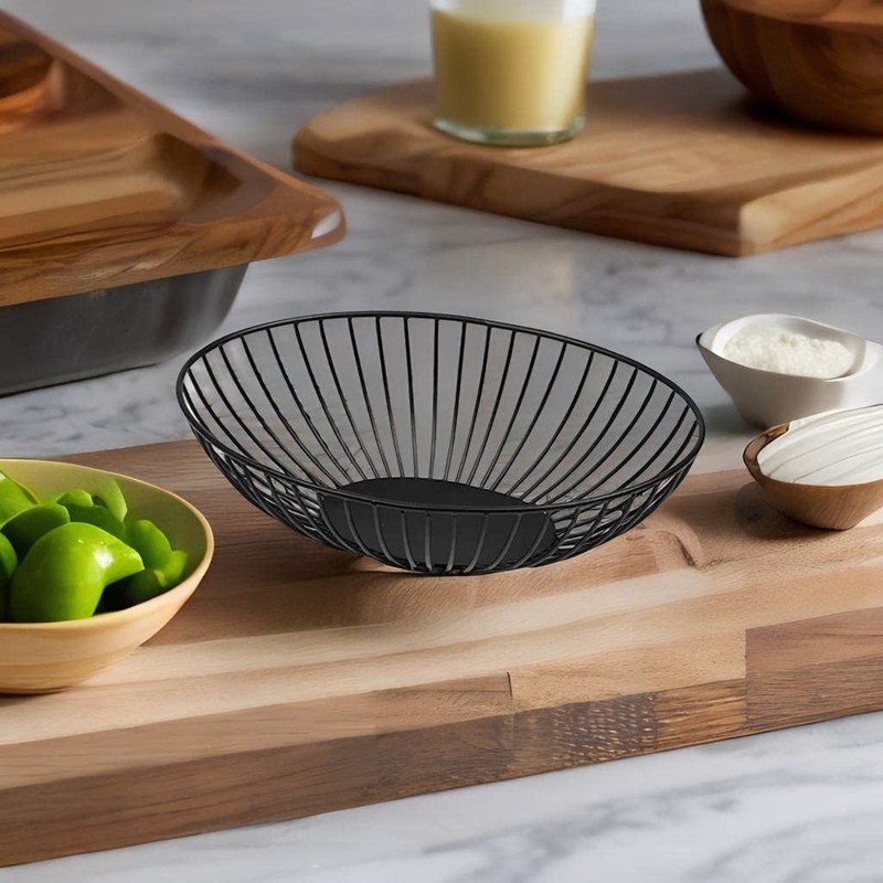 Marrakesch Orient & Mediterran Interior Abisko Fruit Bowl in Black