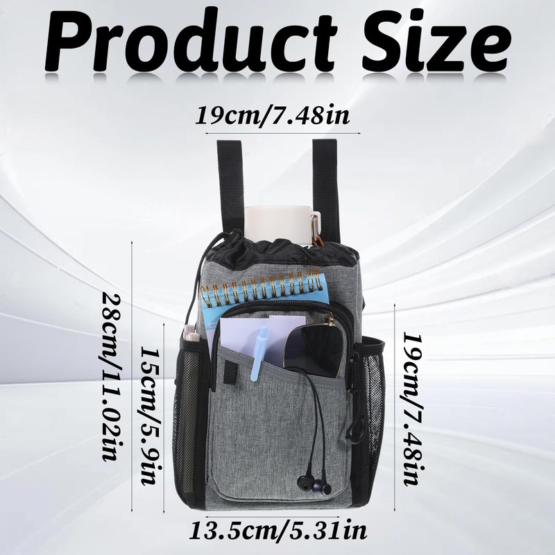 Crutch Bag Accessories Portable Crutches Padding, Lightweight, Waterproof, and Features