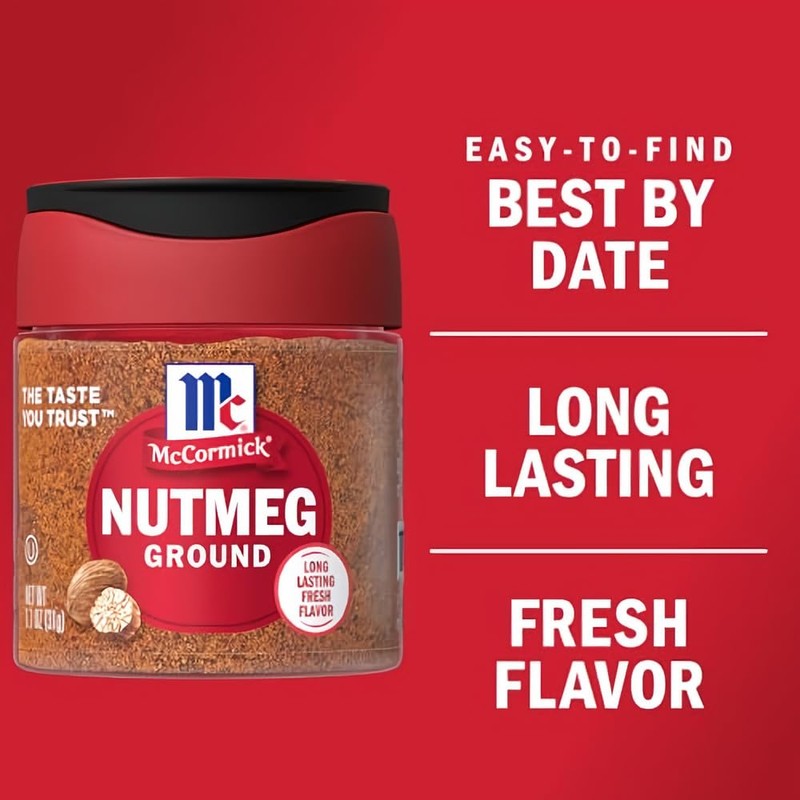 McCormick Ground Nutmeg 1.1OZ (Pack of 12)