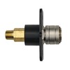 Flush Mount Air Fitting Straight 1/4'' BSP male compressor tyre