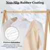 UEAKPIC 30 Pack 16" Non-Slip Rubber Coated Metal Suit Hangers