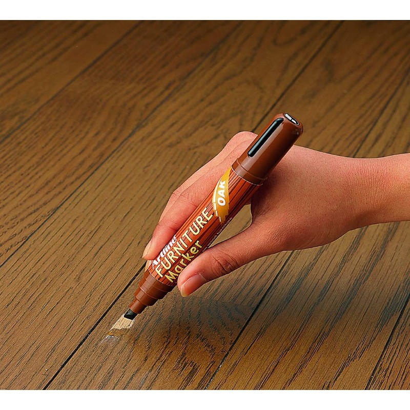 artline Mahogany Furniture Marker Pen - Touches Up Scratches