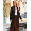 Women's 2024 Trendy Long Cardigan Sweaters Open Front Long Sleeve