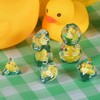 FLASHOWL Duck Dice Polyhedral & RPG Dice DND Dice Set