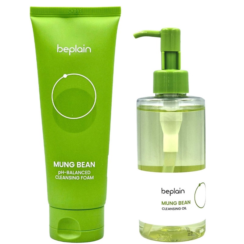 Be Plain Mung Bean Mildly Acidic Foam 160ml + Mung