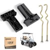 10L0L Golf Cart Battery Hold Down Rod and Plate for