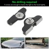 2PCS Work Light Bar Mounting Brackets Universal Stainless Steel LED