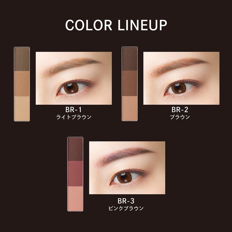 Visee Riche Eyebrow Powder BR-9 White Ash Brown 0.1 oz