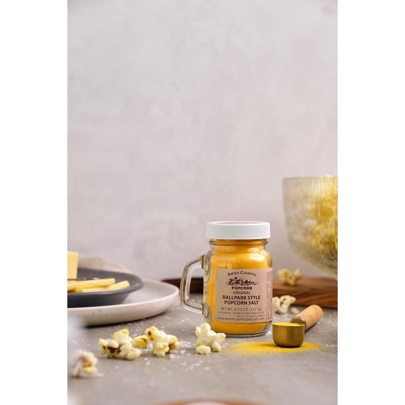Amish Country Popcorn | Ballpark Buttersalt Popcorn Salt - 4