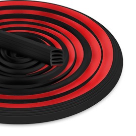 Weather Stripping for Doors/Windows,26 Feet Cuttable Insulation Self-Adhesive Weatherstrip,Collision Avoidance Rubber Weatherproof Doors Seals and Windows Seal Strip.（Black）