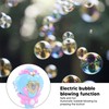 Kids Bubble Blower Wand Automatic Electric Light Up Bubble Blower