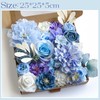ASTRYAS Blue Artificial Flowers Combo Fake Roses Silk Peonies Flowers