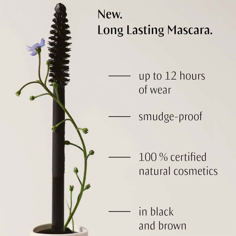 Dr Hauschka Long Lasting Mascara, Black 8ml
