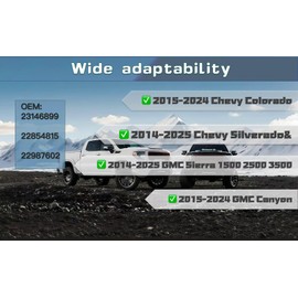 F-Lptstor Truck Bed Tie Down Anchors Compatible with 2015-2024 Colorado, 2014-2025 Silverado& 2014-2025 Gmc Sierra 1500 2500 3500,2015-2024 Canyon Accessories Replace#23146899-4pack