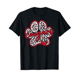 Vintage Cougars School Sports Team Spirit Back To School T-Shirt