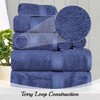 SUPERIOR Egyptian Cotton Pile 9 Piece Towel Set, Includes 3
