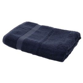 Bamboo Bliss Navy Blue Bamboo Luxury Bath Towel Plush Soft Bathroom Bath Linen 70 x 140cm